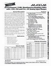 DataSheet MAX1312 pdf